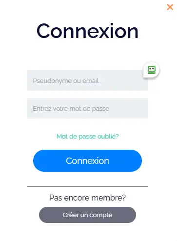Accesso dei membri del DERBYBET CASINO