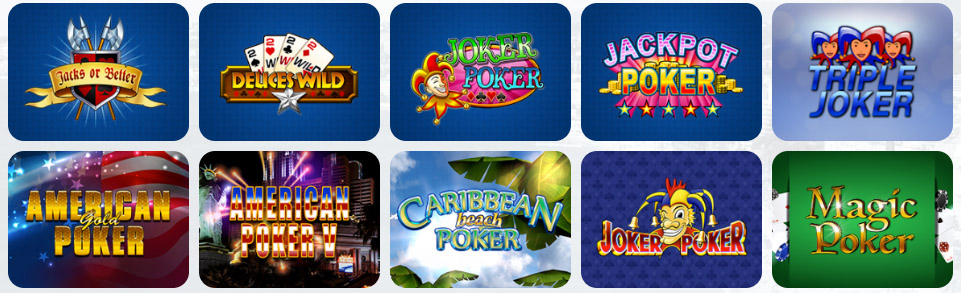 Video Poker DERBYBET CASINO